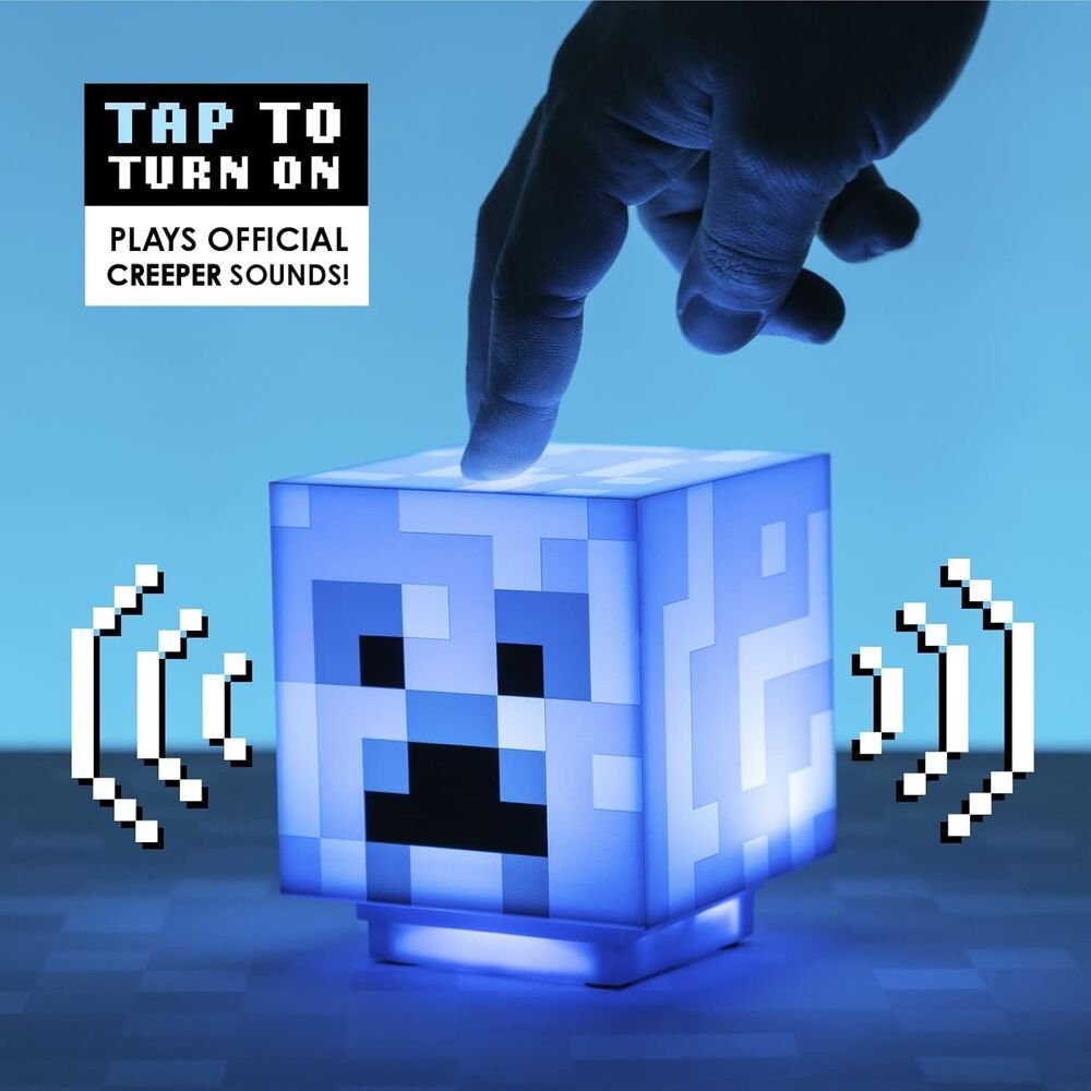 Minecraft Charged Creeper 3D sound lamp - Image 3