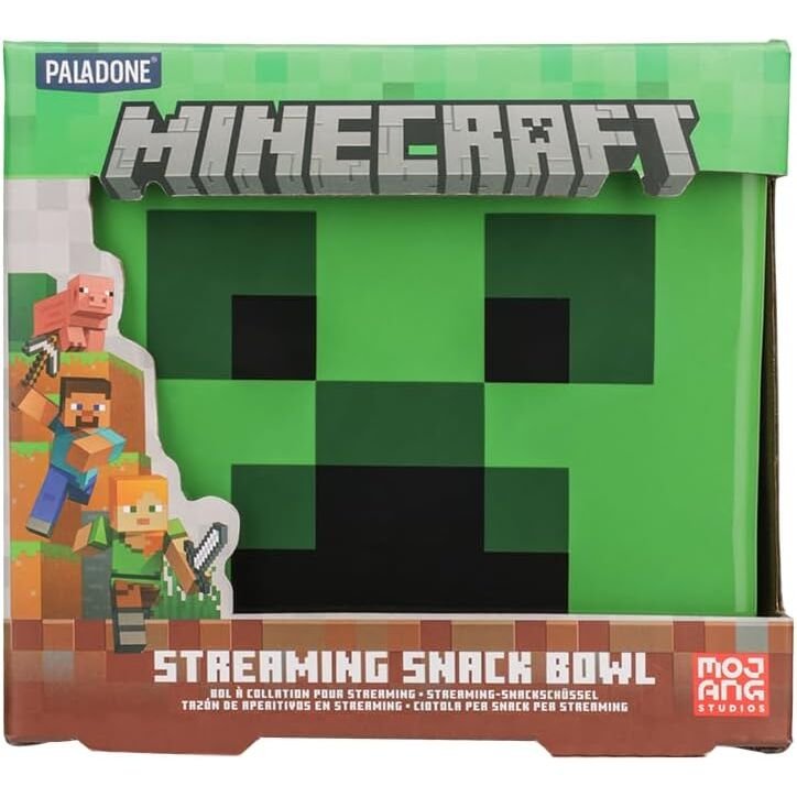 Minecraft Creeper Streaming bowl snacks - Image 4