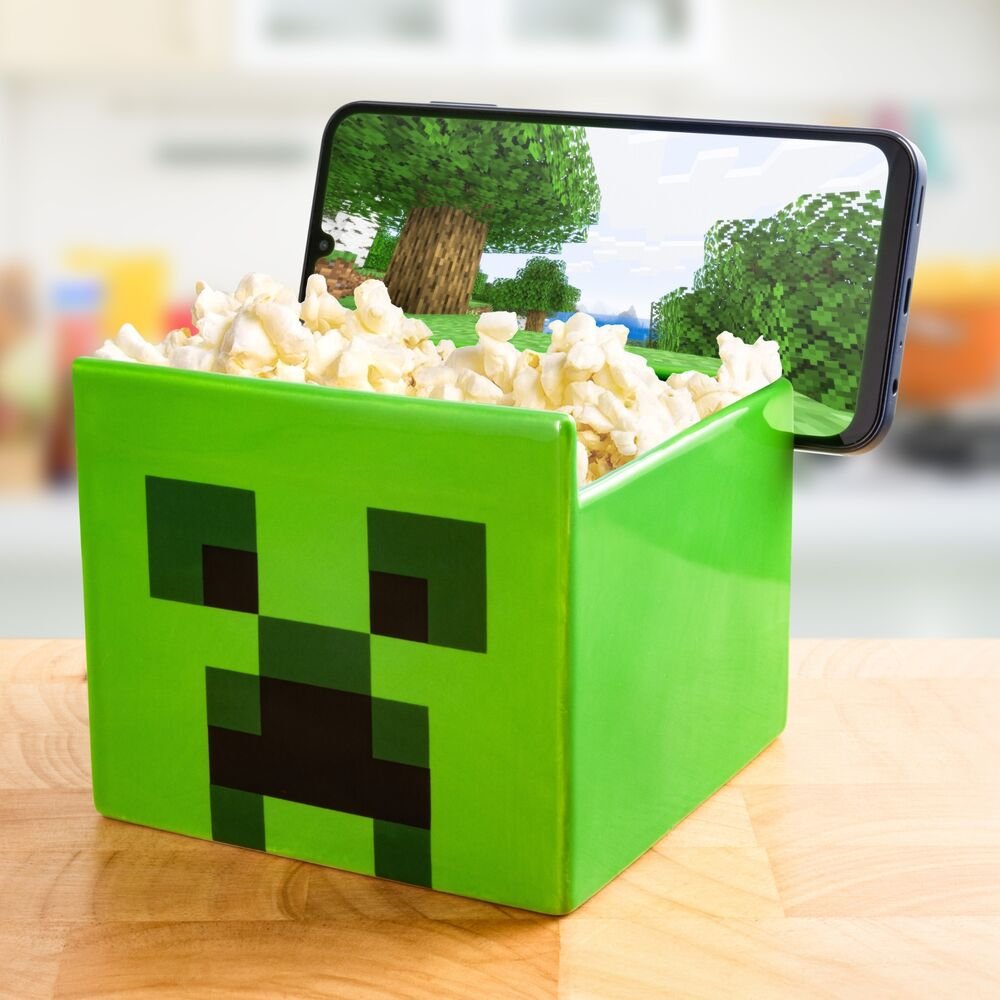 Minecraft Creeper Streaming bowl snacks - Image 5
