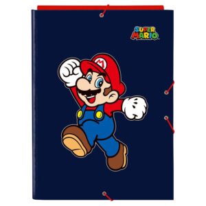 Super Mario World folio folder with 3 flaps