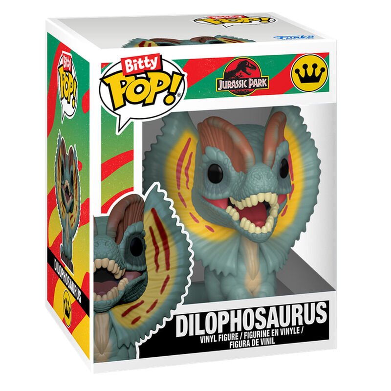 Bitty POP pack 2 figures Jurassic Park Tyrannosaurus Fossil & Dilophosaurus - Image 2