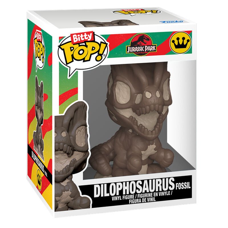 Bitty POP pack 2 figures Jurassic Park Tyrannosaurus Fossil & Dilophosaurus - Image 3