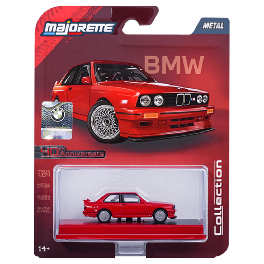 BMW M rojo 1986 car collection - Image 3