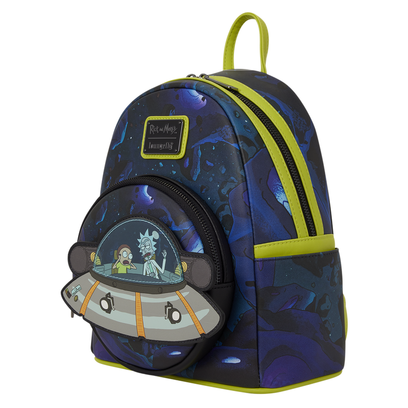 Loungefly Cartoon Network Rick and Morty Space Cruiser Loungefly backpack 26cm - Image 3