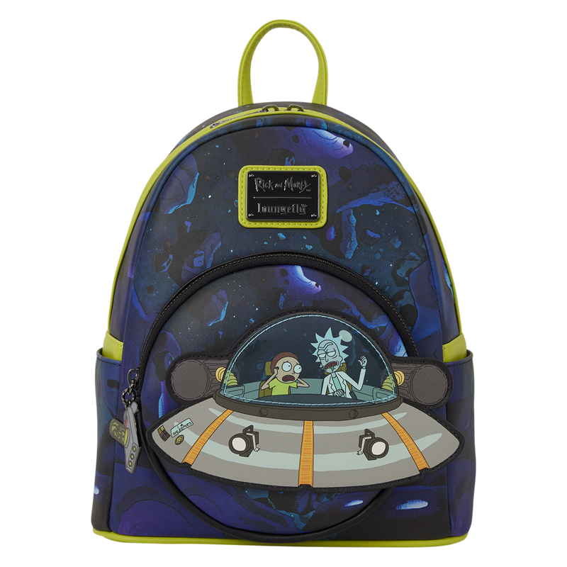 Loungefly Cartoon Network Rick and Morty Space Cruiser Loungefly backpack 26cm - Image 6