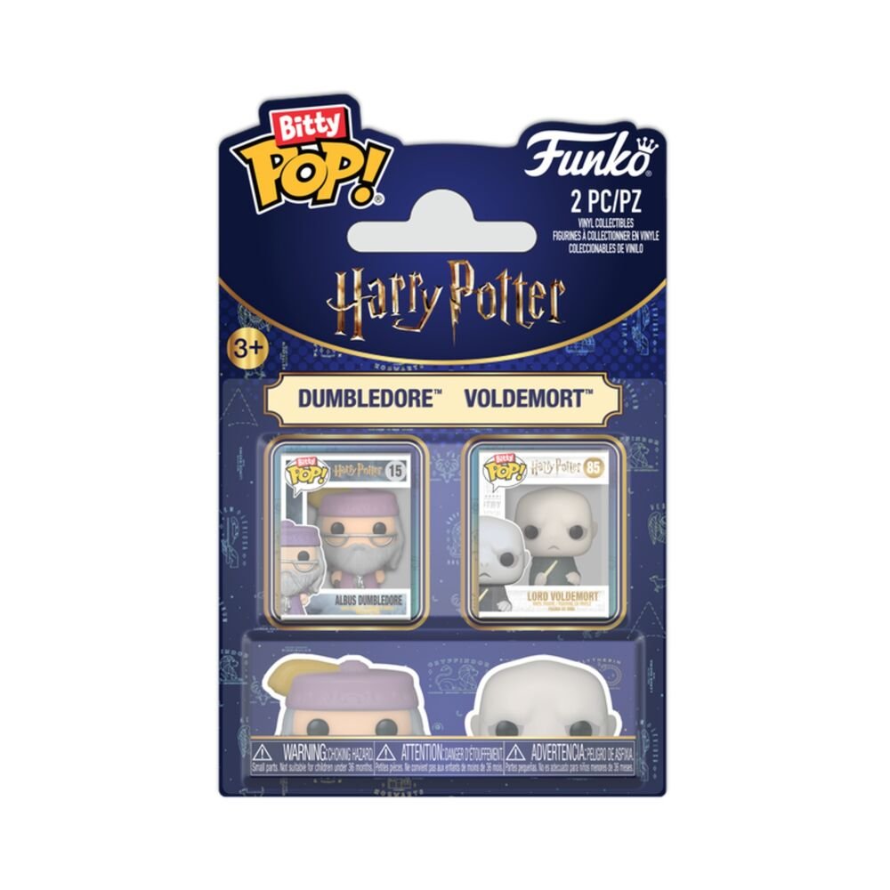 Bitty POP pack 2 figures Harry Potter Dumbledore & Voldemort
