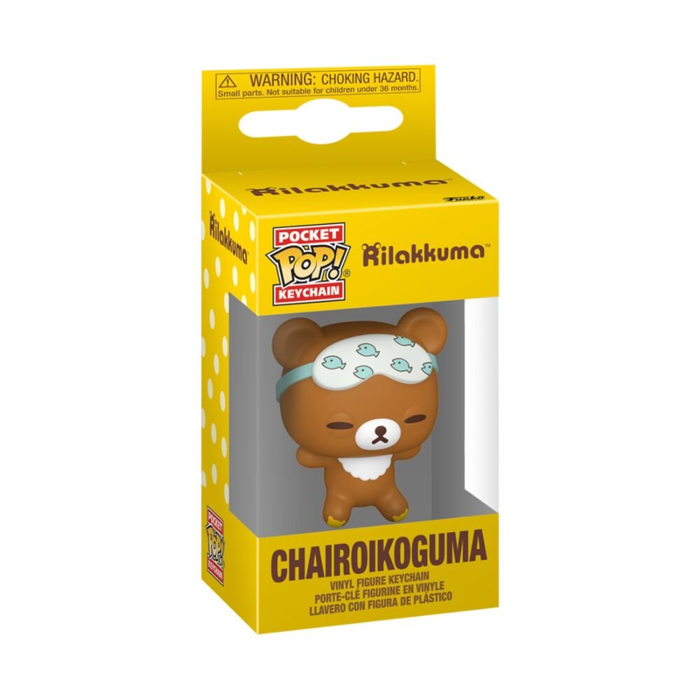 Pocket POP Keychain Rilakkuma Chairoikoguma