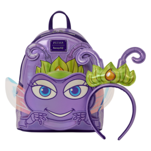 Loungefly Disney Pixar Bug's Life Princess Atta backpack + Headband 26cm