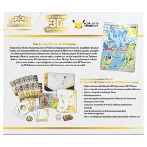 Spanish Pokemon 30 Anniversary Elite Trainer case