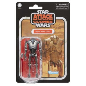 Star Wars Attack of the Clones Super Battle Droid figure 9,5cm