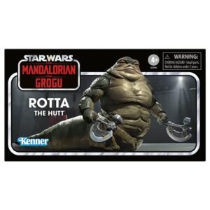 Star Wars The Mandalorian and Grog Rotta The Hutt figure 9,5cm