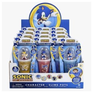 Sonic The Hedgehog assorted Slime + figure