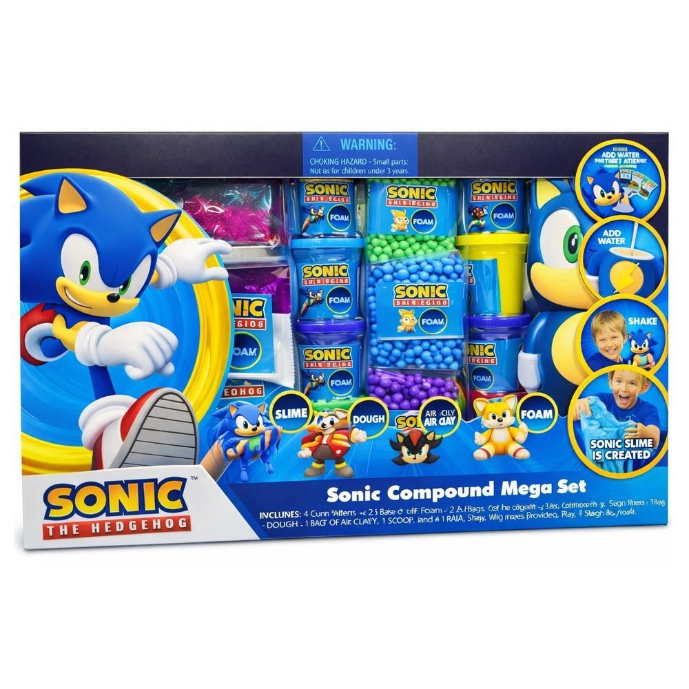 Sonic The Hedgehog Assorted Compound Mega set