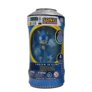 Sonic The Hedgehog assorted Slime tin + figure