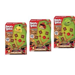 Angry Birds Silly Slammers assorted plush toy + slingshot 8cm