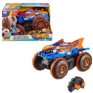 Hot Wheels Monster Trucks Tiger Shark Climber Radio-controlled car