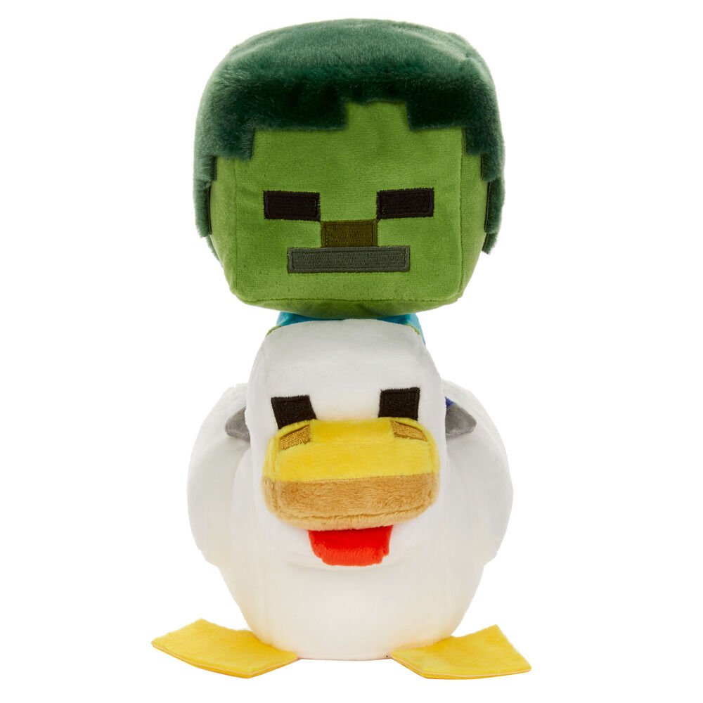 Minecraft Chicken Jockey plush toy 20cm