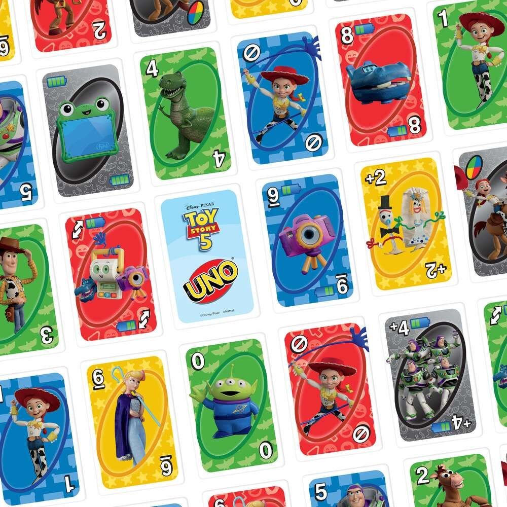Disney Pixar Toy Story 5 UNO card game - Image 3