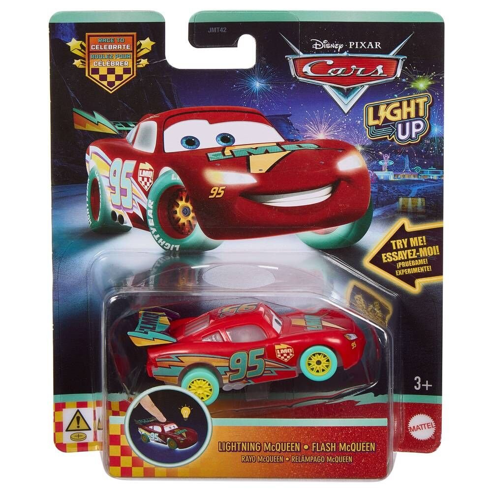 Disney Pixar Cars assorted cars light up - Image 2