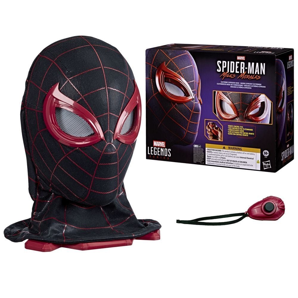 Marvel Legends Series Spider-Man Miles Morales electronic mask - Image 4