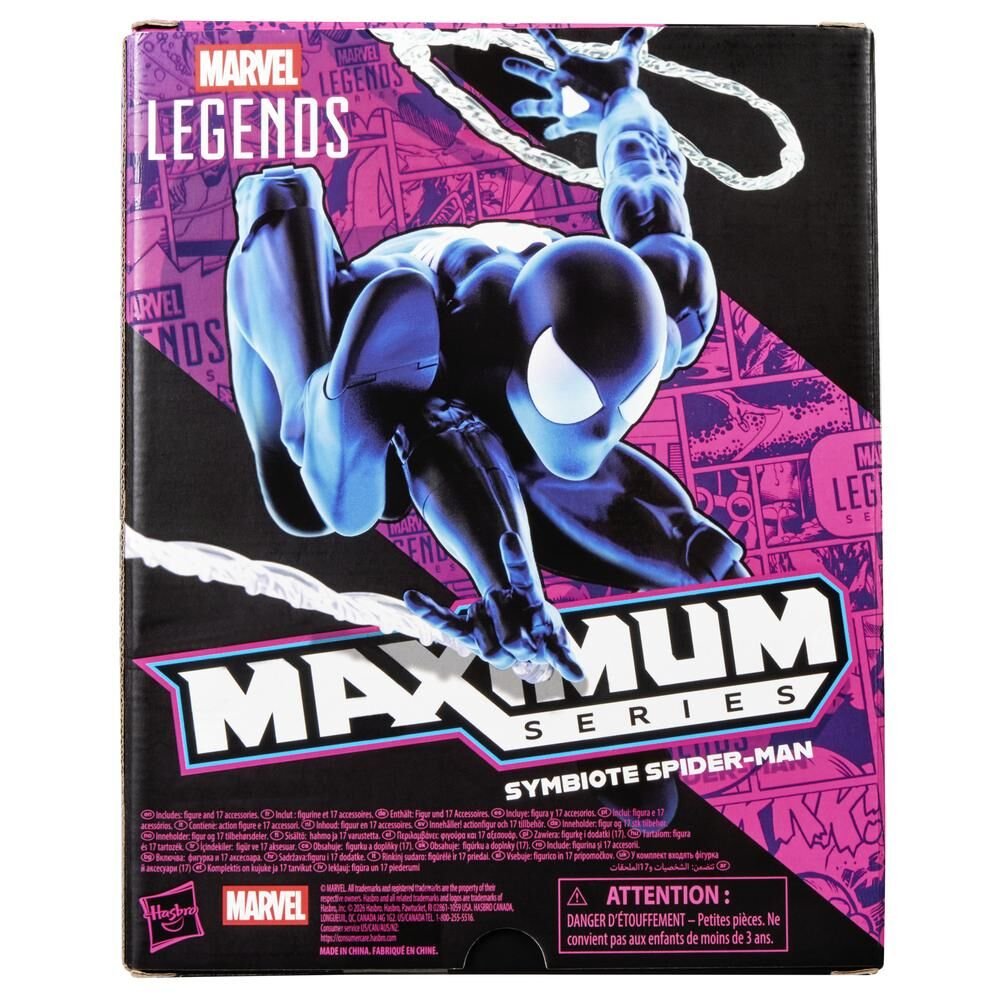 Marvel Legends Maximum Series Symbiote Spider-man Marvel figure 15cm - Image 3