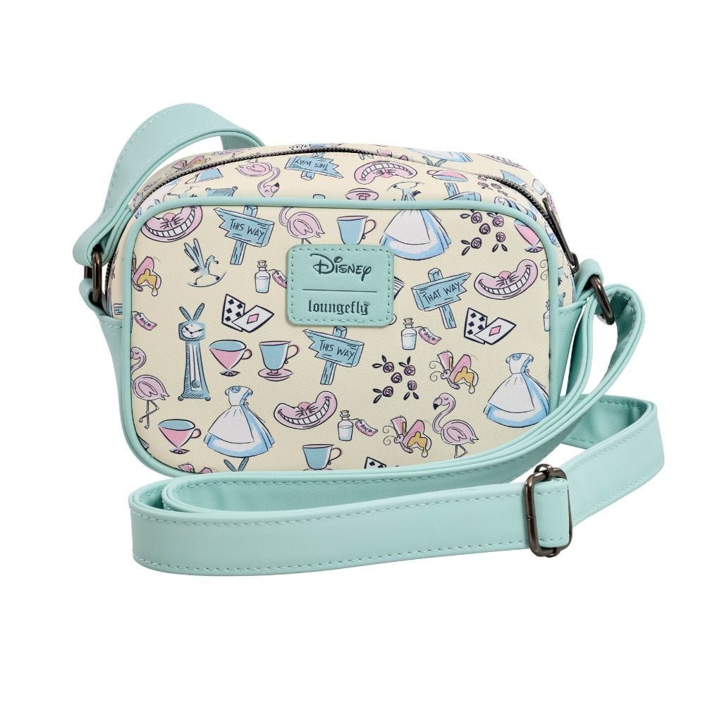 Loungefly Disney Alice In Wonderland Floral Scene Aiw Pastel Aop shoulder bag - Image 2