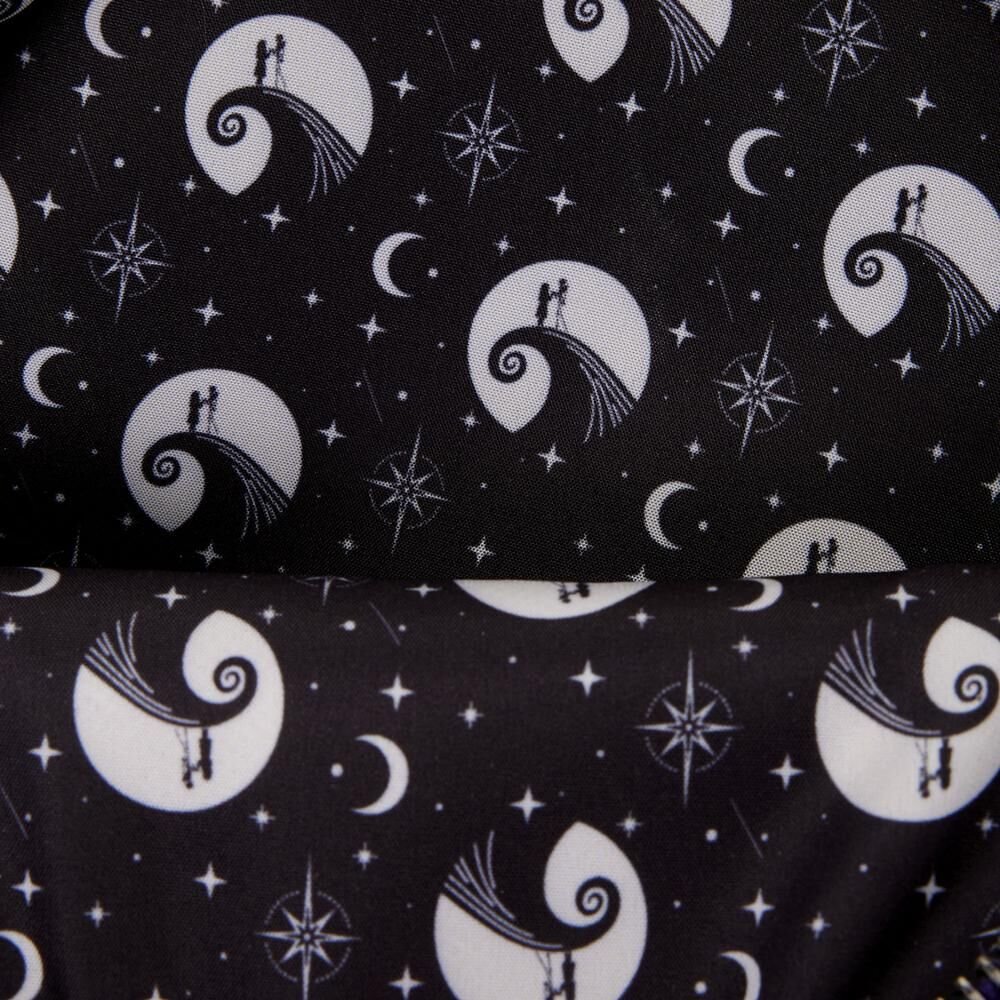 Loungefly Disney Nightmare Before Christmas Jack Skellington & Sally Night Sky backpack 26cm - Image 3