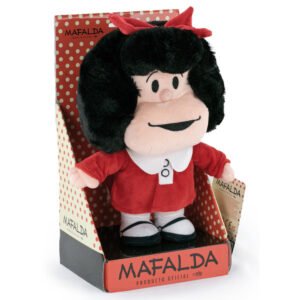 Mafalda Red Dress plush toy 27cm