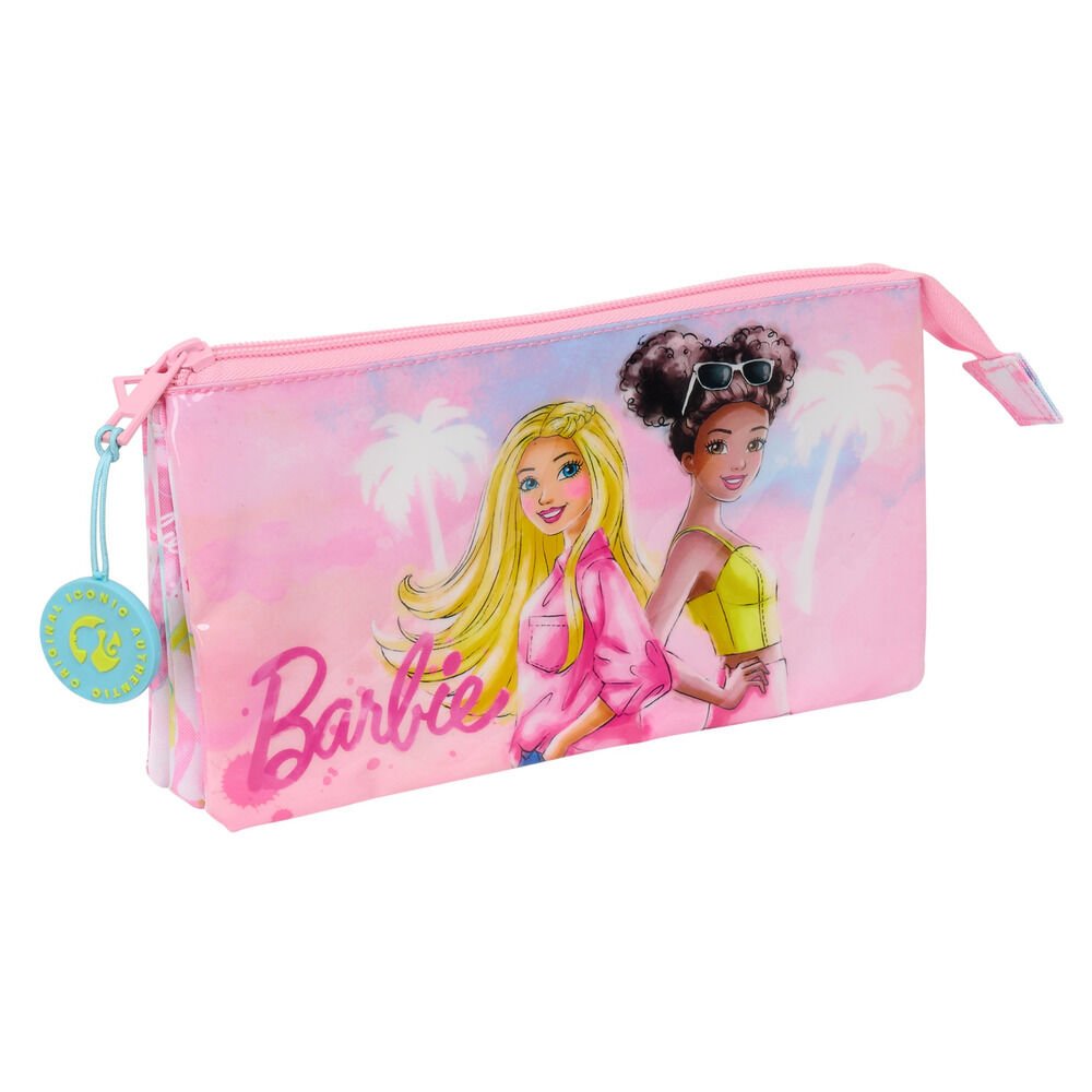 Barbie Painterly triple pencil case - Image 2