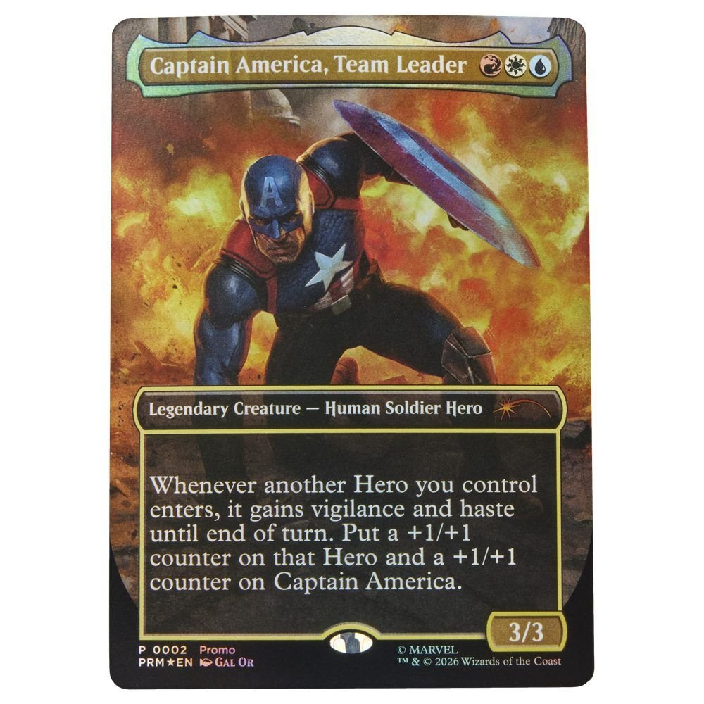 Marvel Legends Series Magic The Gathering Captain America Avengers Twilight figure 15cm - Image 9
