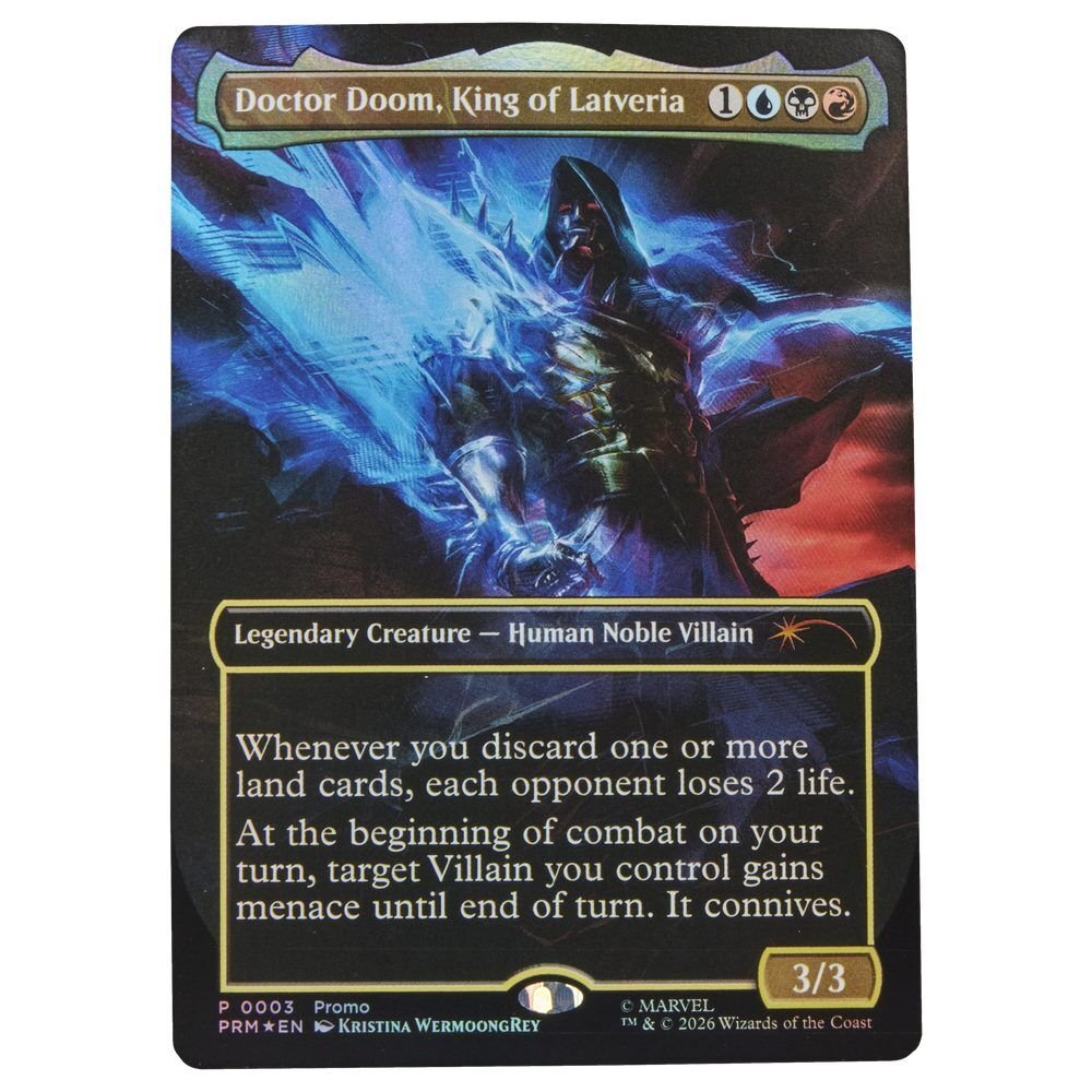 Marvel Legends Series Magic The Gathering Doctor Doom 2099 figure 15cm - Image 9