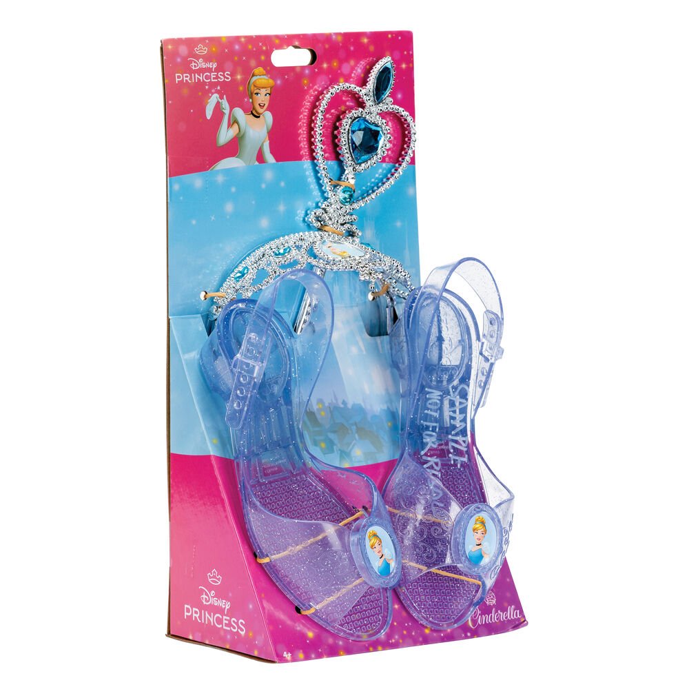 Disney Princess assorted Shoes + Tiara + Wand Set - Image 5