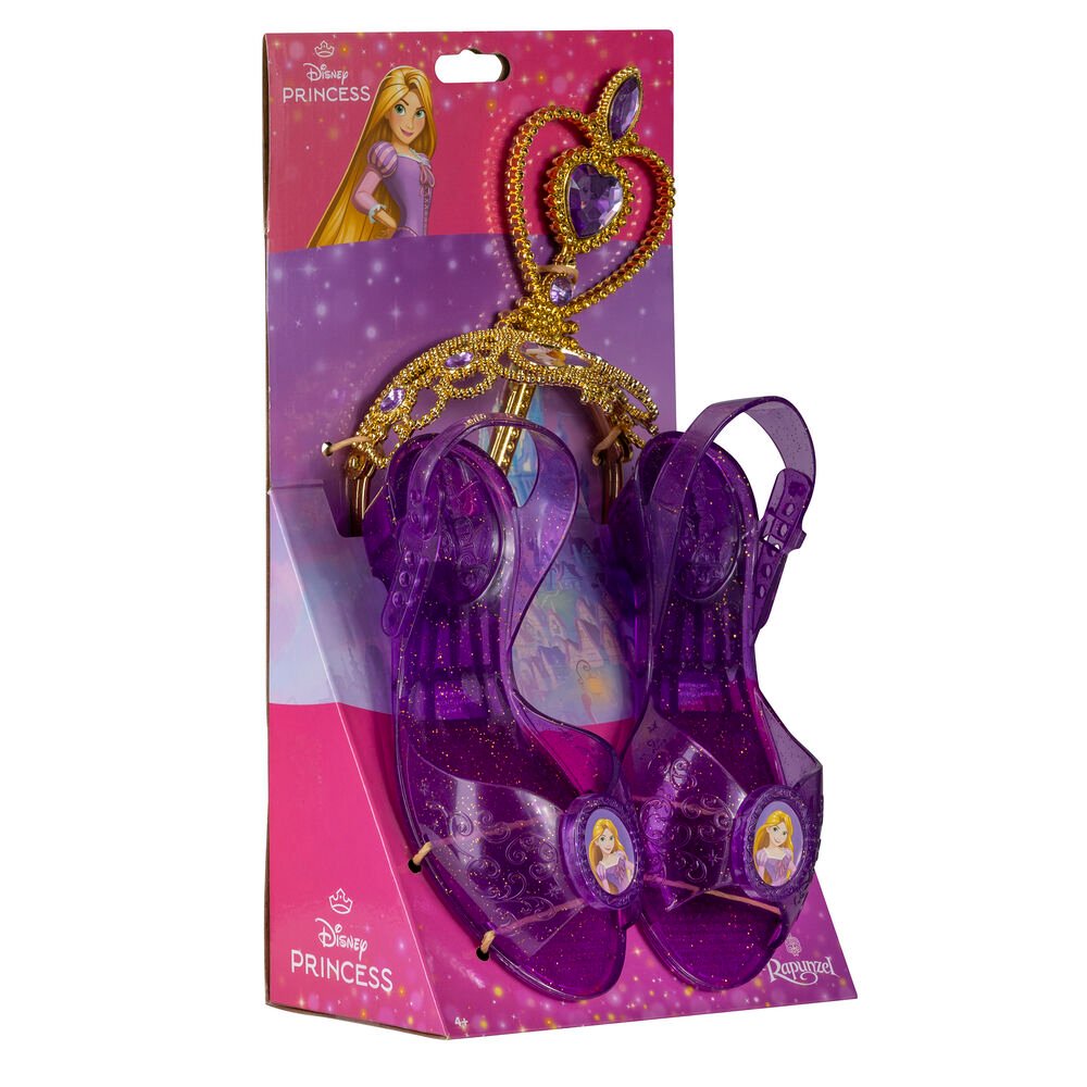 Disney Princess assorted Shoes + Tiara + Wand Set - Image 6
