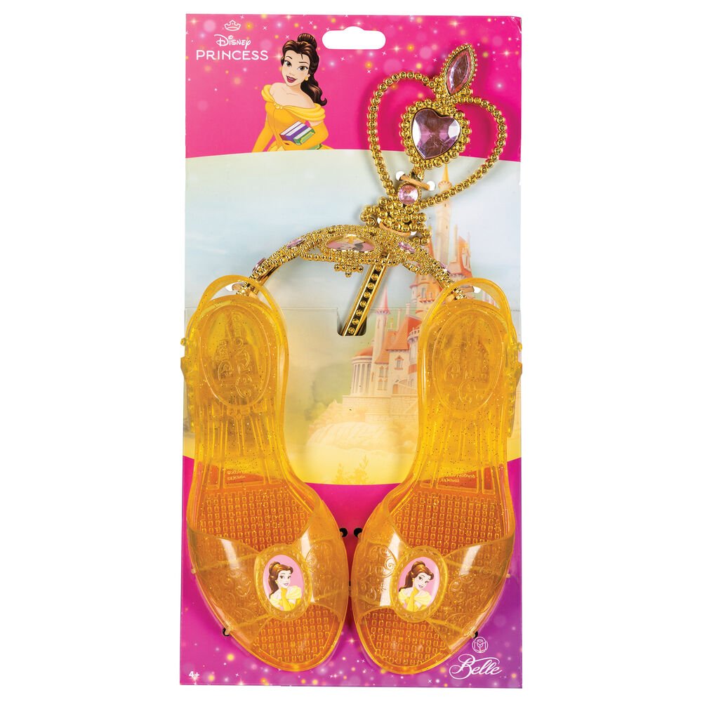 Disney Princess assorted Shoes + Tiara + Wand Set - Image 2