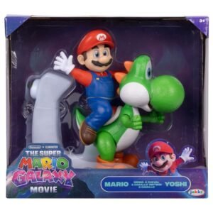 Super Mario Galaxy Movie Mario & Yoshi figure