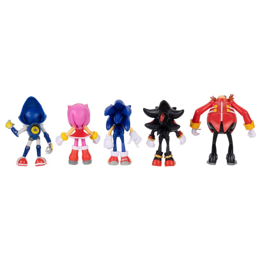 Sonic The Hedgehog pack 5 figures 6cm - Image 2
