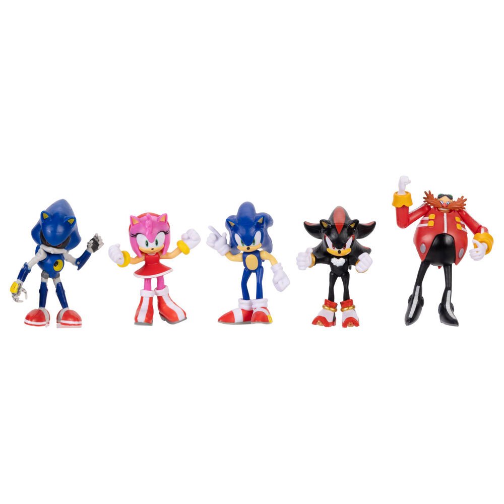 Sonic The Hedgehog pack 5 figures 6cm - Image 3