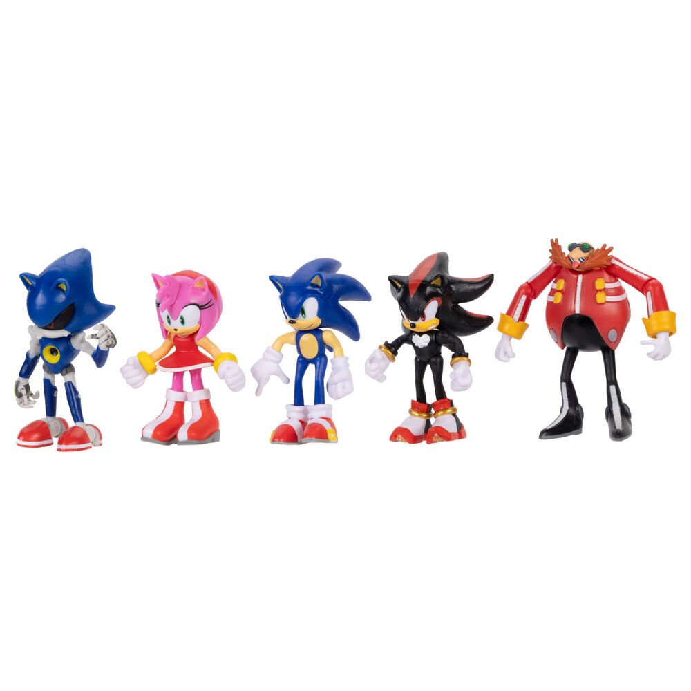 Sonic The Hedgehog pack 5 figures 6cm - Image 4