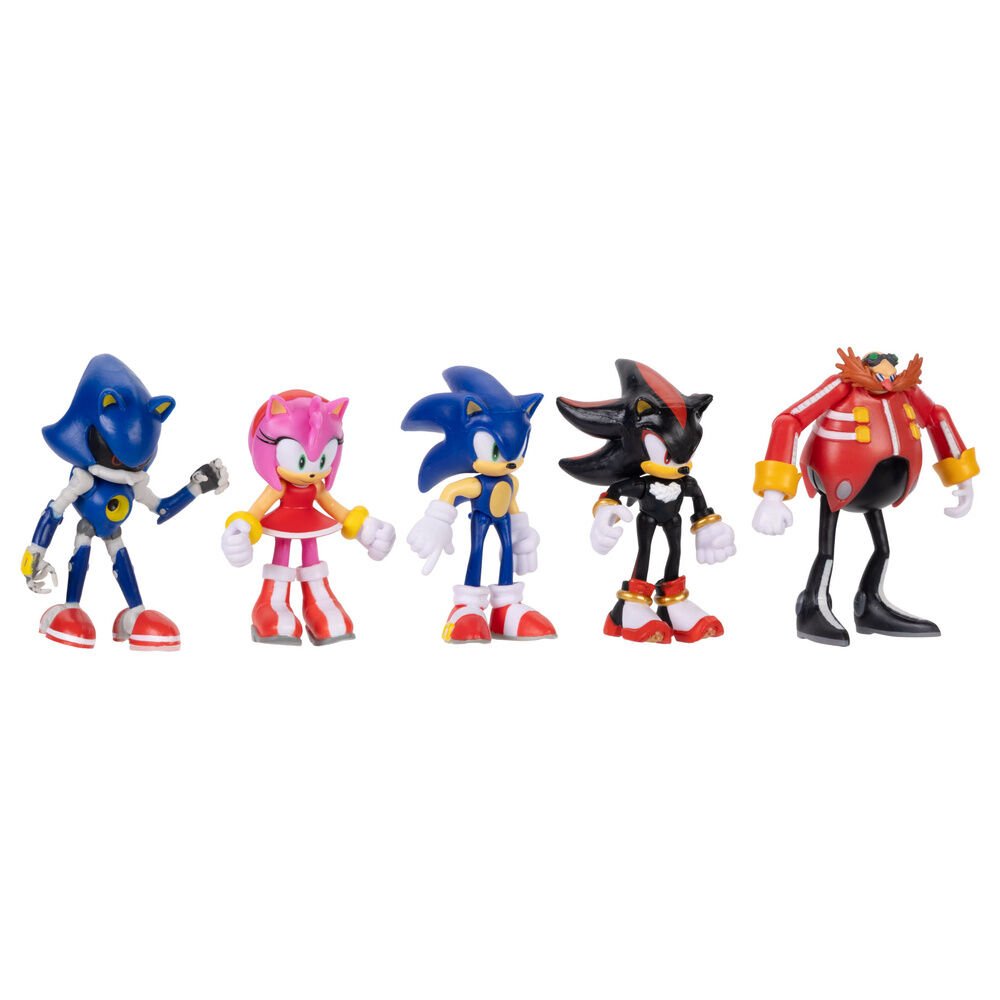 Sonic The Hedgehog pack 5 figures 6cm - Image 5
