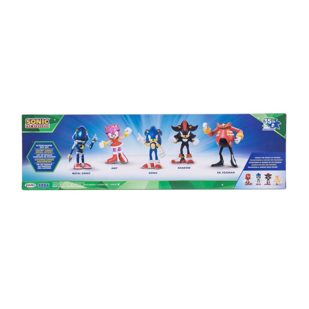 Sonic The Hedgehog pack 5 figures 6cm - Image 6