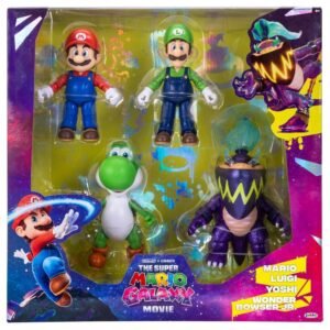 Super Mario Bros - Super Mario Galaxy Movie pack figures 12,5cm