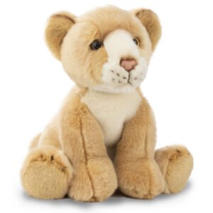Realistic Animals Baby Lion plush toy 26cm