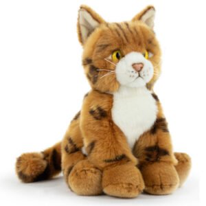 Realistic Animals Bengal Cat plush toy 25cm