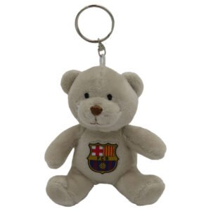 FC Barcelona bear plush keychain