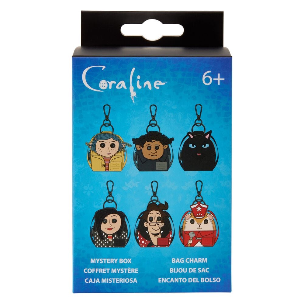 Loungefly The Worlds of Coraline assorted Mystery mini backpack keychain - Image 2