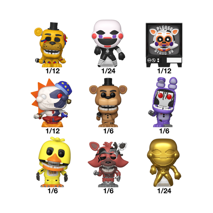 Assorted Bitty POP Mystery figure Five Nights at Freddys - Image 2