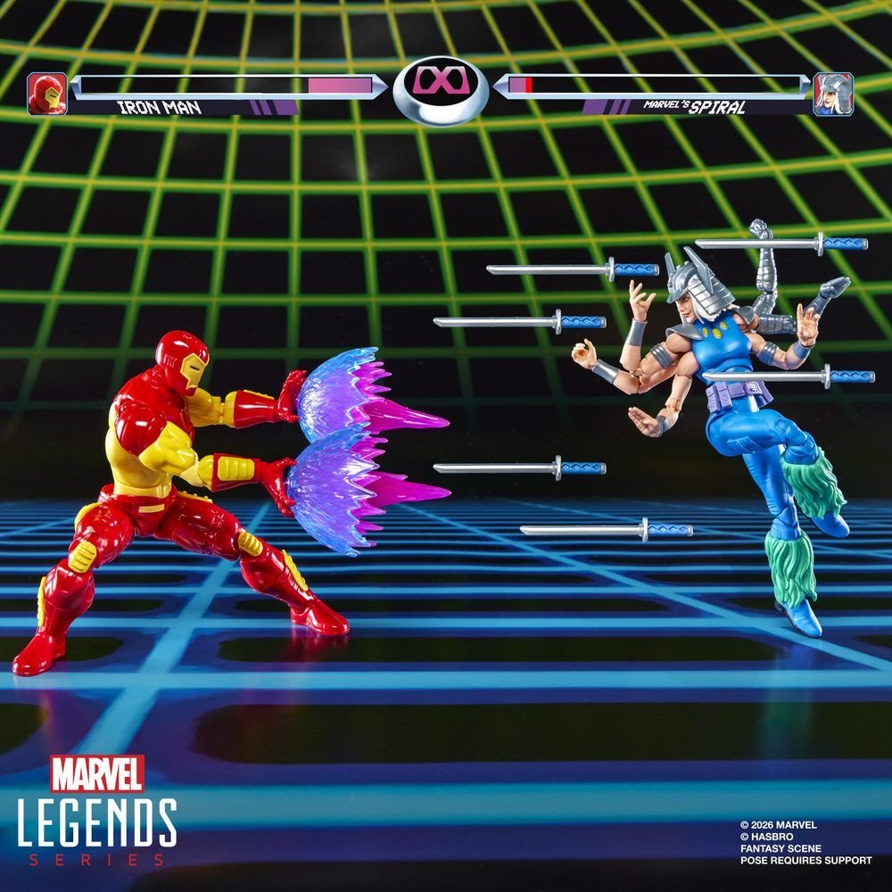Marvel Games Iron Man Vs Marvels Spiral pack 2 figures 15cm - Image 2