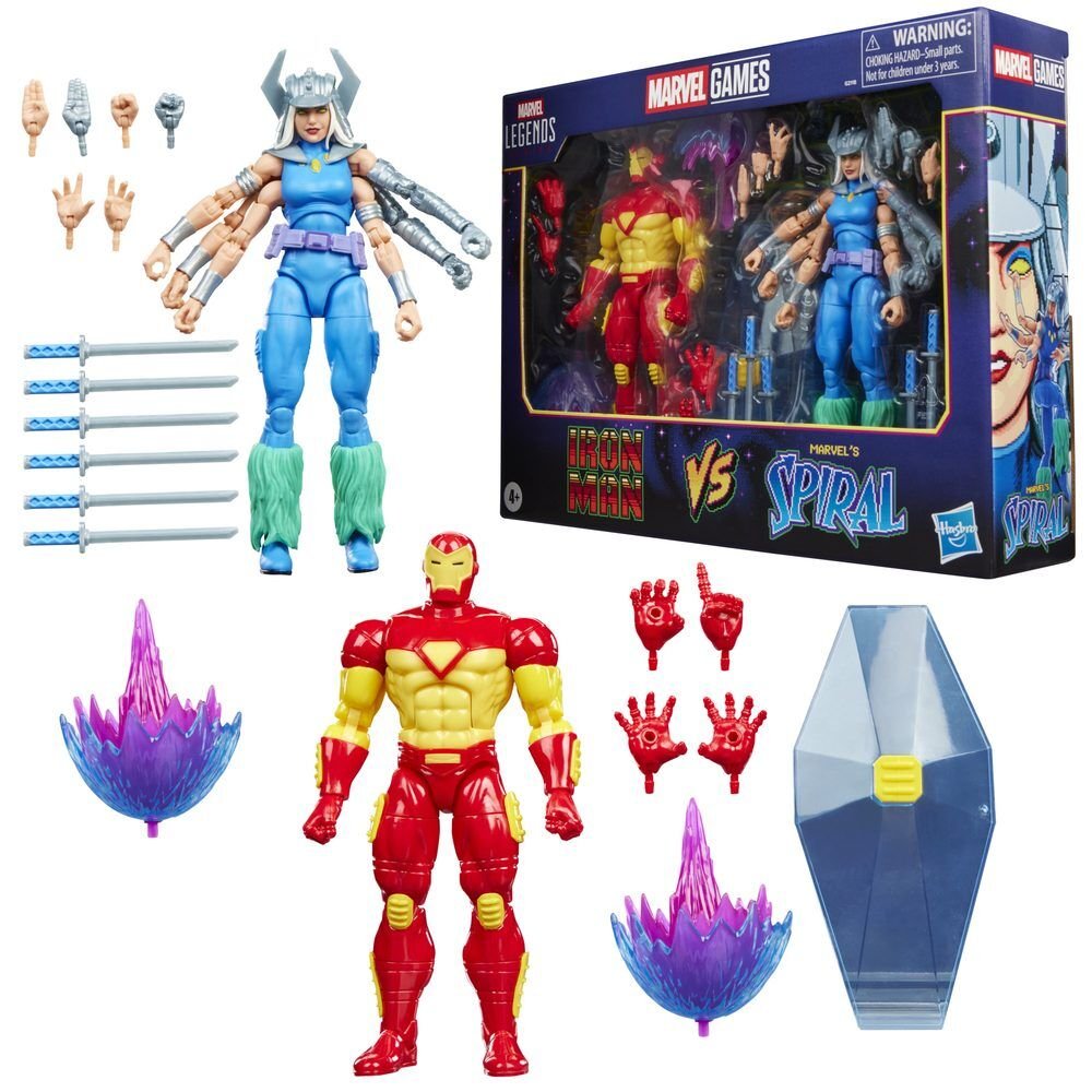 Marvel Games Iron Man Vs Marvels Spiral pack 2 figures 15cm - Image 14