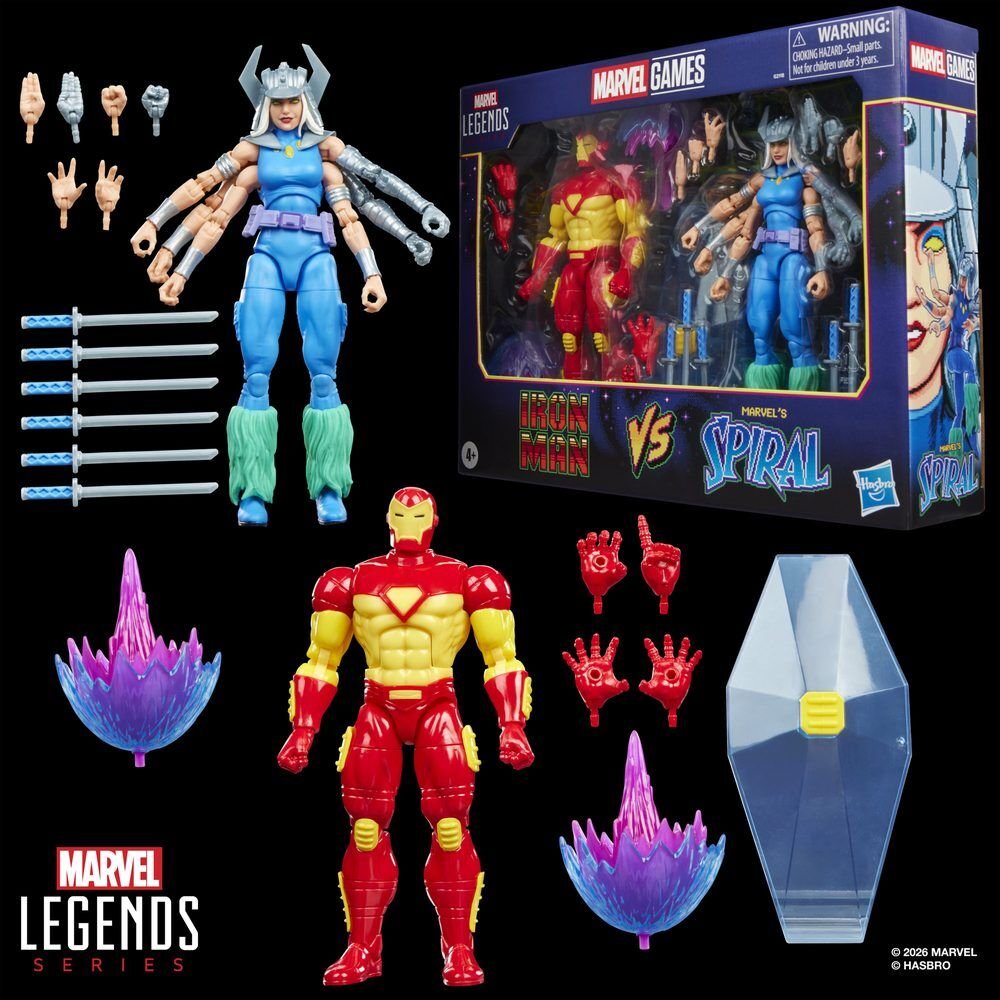 Marvel Games Iron Man Vs Marvels Spiral pack 2 figures 15cm - Image 16