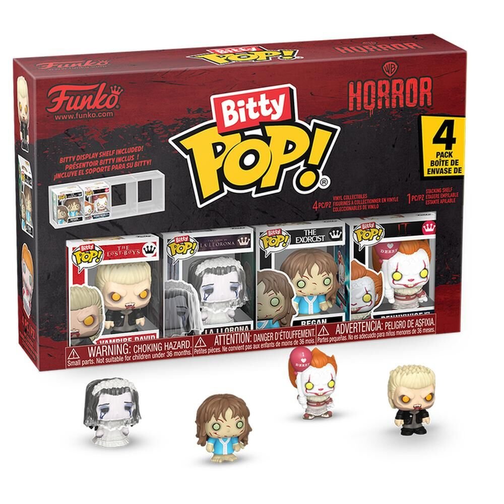 Bitty POP pack 4 figures Warner Bros Horror Serie 1